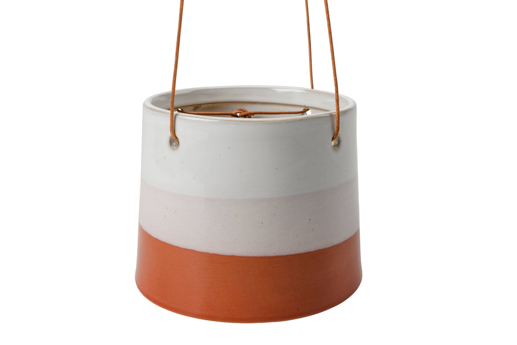 NEW Collectors Hanging Pot Terracotta / Blush 12.5cm