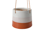 NEW Collectors Hanging Pot Terracotta / Blush 9.5cm