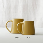ALO Stoneware Conical Mug: Ice Wash