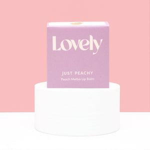 Lip Balm - Just Peachy - Peach Melba