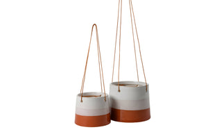 NEW Collectors Hanging Pot Terracotta / Blush 12.5cm