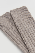 Correct Grey Merino Bed Socks: Correct Grey / Large (UK 9-13)