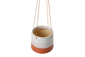 NEW Collectors Hanging Pot Terracotta / Blush 12.5cm