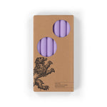 Verbena Mauve Eco Dinner Candles, 6 per pack: 6