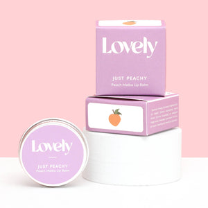 Lip Balm - Just Peachy - Peach Melba