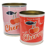 XL storage tins - Cherry