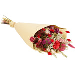 Dried Flowers - Field bouquet - Red Allure: Medium
