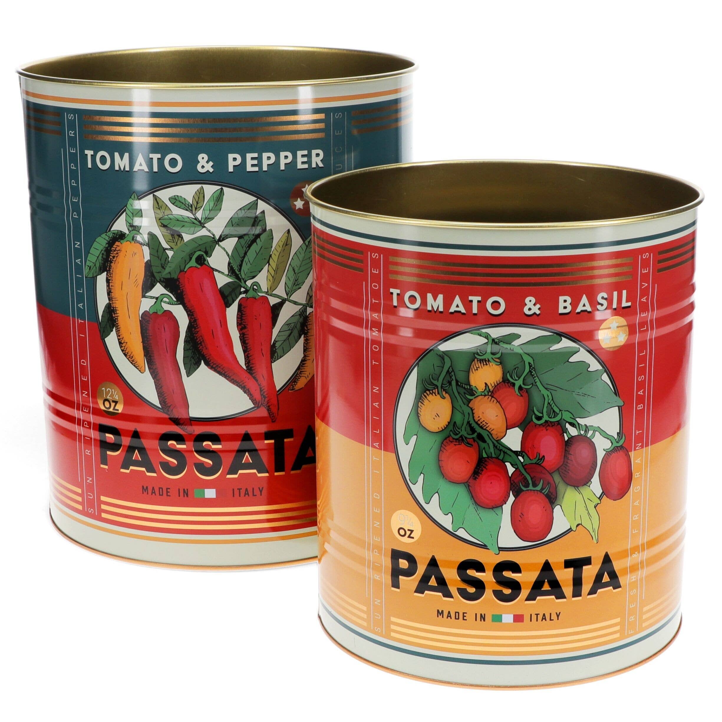Xl Storage Tins - Passata