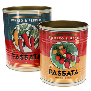 Xl Storage Tins - Passata