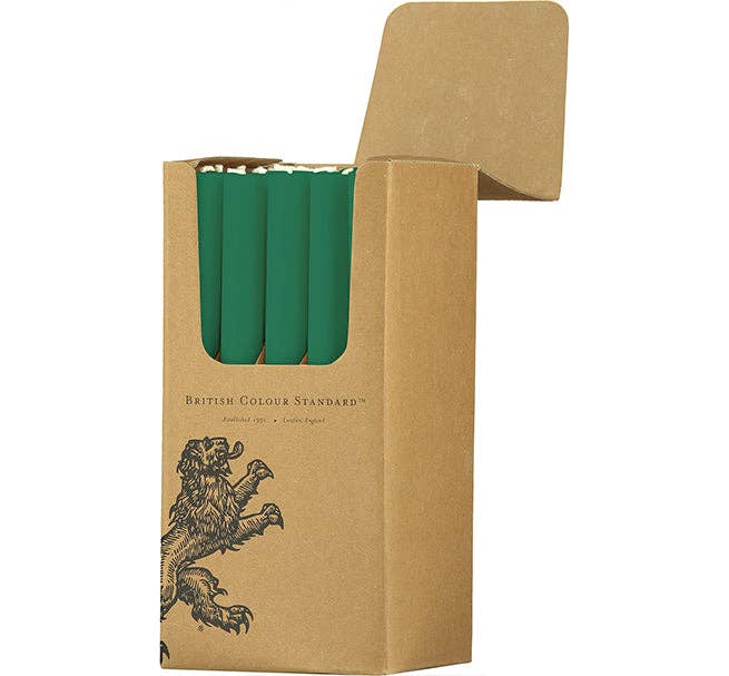 Beryl Green Eco Dinner Candles, 25 per pack: 1