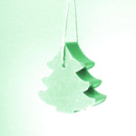 50g Handmade French Soap - Green Tree Christmas Scented