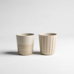 Sorrel Beaker - Brushed Mustard Yellow - Large (Set of 2)