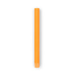 Bright Orange Eco Dinner Candles, 25 per pack: 1
