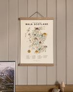 Walk Scotland A3 Map Checklist: Print Only