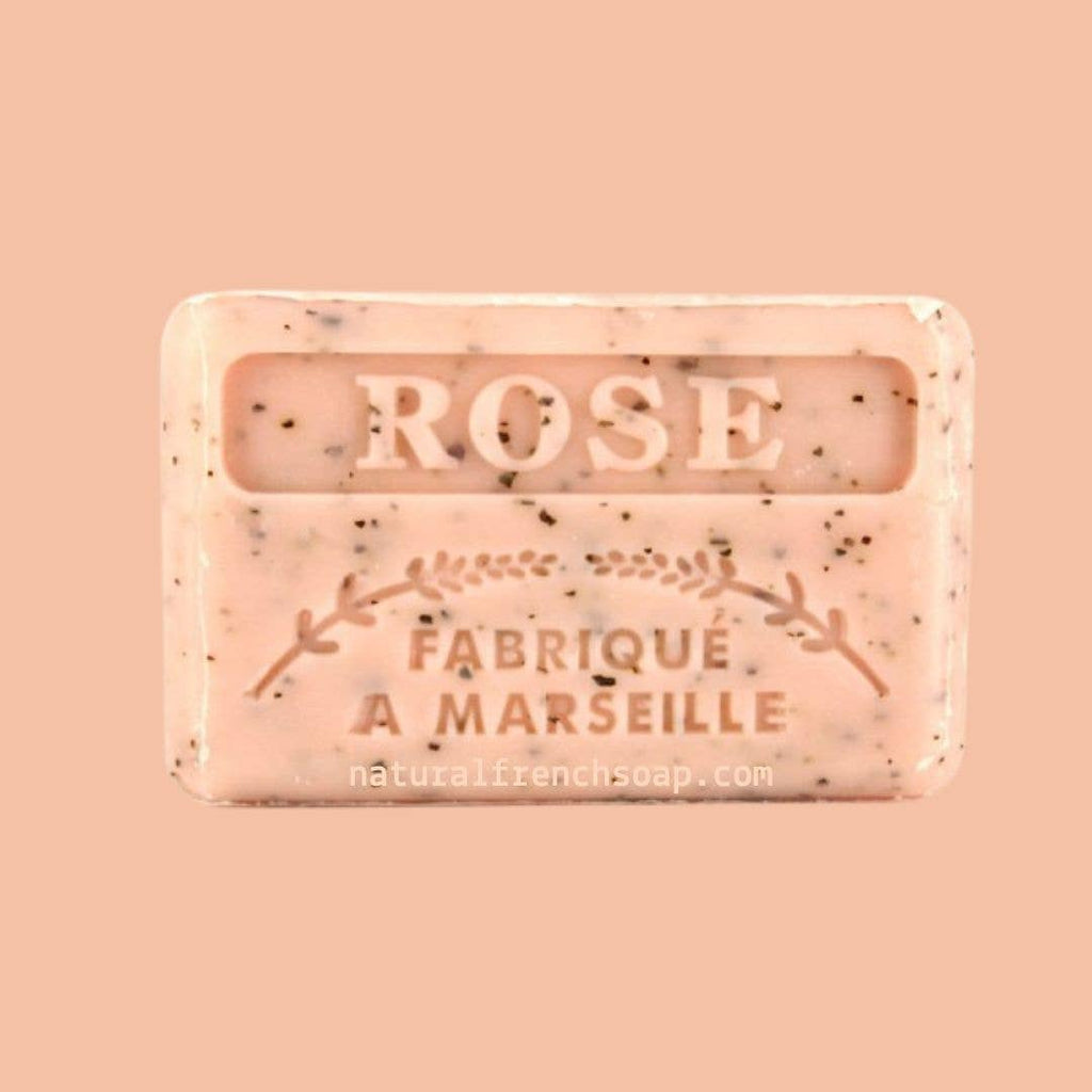 125g Crushed Rose Wholesale French Soap