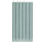 Opaline Green Eco Dinner Candles, 6 per pack: 6