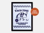 Takeaway Taco Print: Green / A5