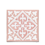 Ceramic coasters (set of 2) - Pink