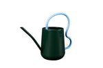 NEW Scalloped Indoor Watering Can -  Dark Green FSC 100%
