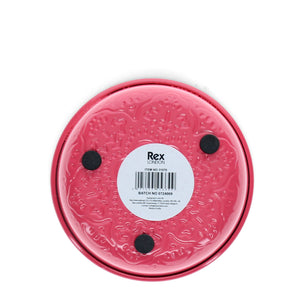Enamel trinket dish - Vibrant pink