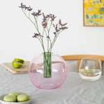 Glass Reversible Bubble Vase