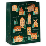 Christmas Holidays Gingerbread Lane Gift Bag - Large