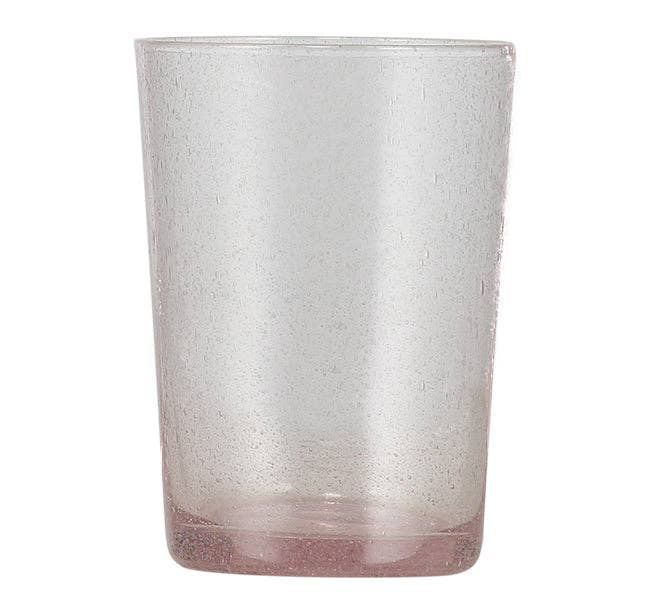 Old Rose Handmade Glass Tumbler: 6