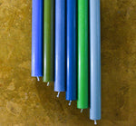 Medici Blue Eco Dinner Candles, 25 per pack: 1