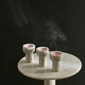 Como Tealight and Taper Candle Holder: Forest Green