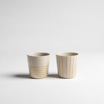 Sorrel Beaker - Brushed Mustard Yellow - Small (Set of 2)