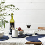 BHAVA Stoneware Conical Jug: Ice Wash