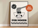 Noodles Noods Takeaway Print: Green / A5
