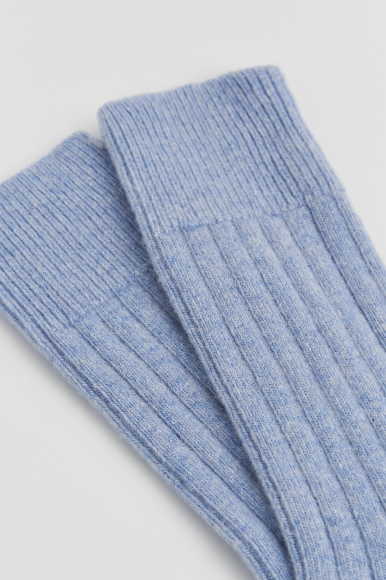 Morning Blue Merino Bed Socks: Morning Blue / Small (UK 4-8)