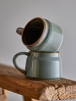 Pixie Mug Green Stoneware