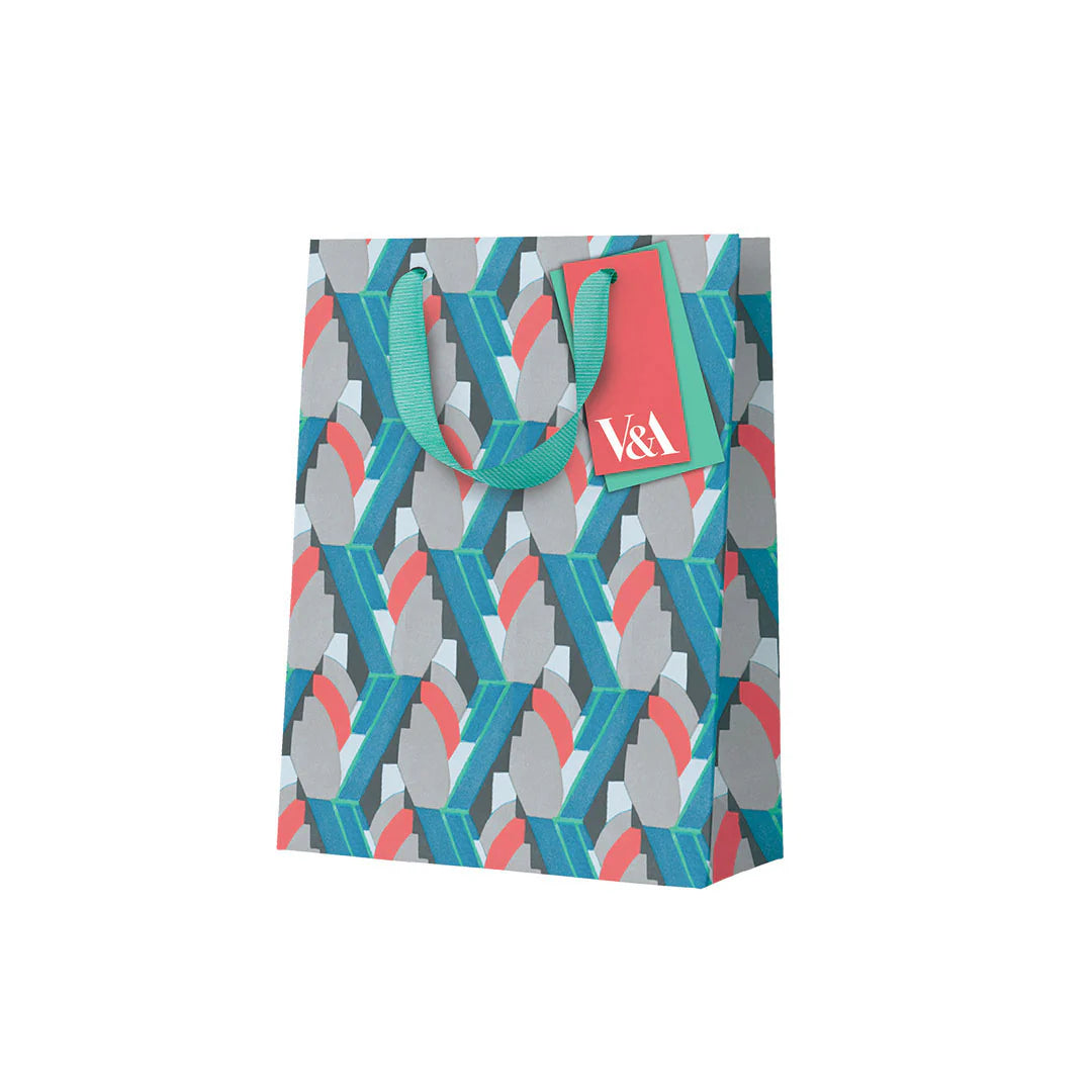 Gift bag Playful Geometrics Mint