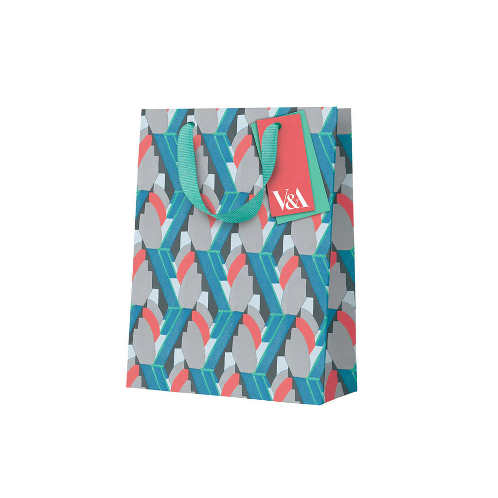 Gift bag Playful Geometrics Mint
