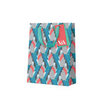 Gift bag Playful Geometrics Mint