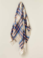Falmouth Pure Wool Throw: Red
