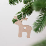 Reindeer Keepsake Christmas Card