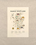 Paddle Scotland A3 Map Checklist: Wooden Hanging Frame