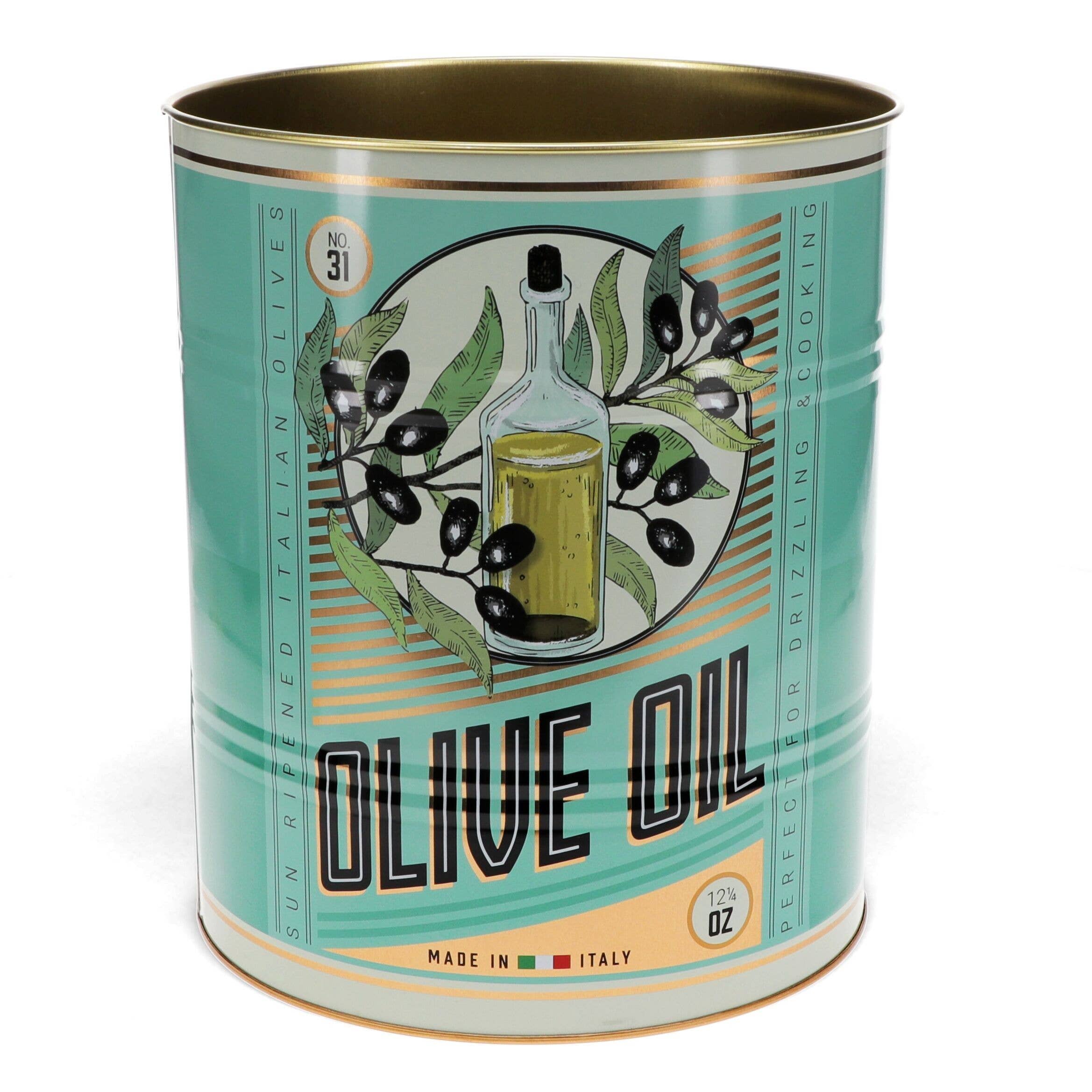 Xl Storage Tins  Olive Oil