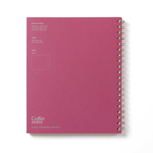 Malva Wirebound Notebook (Plain): Grande