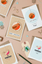 Robin Keepsake Christmas Card