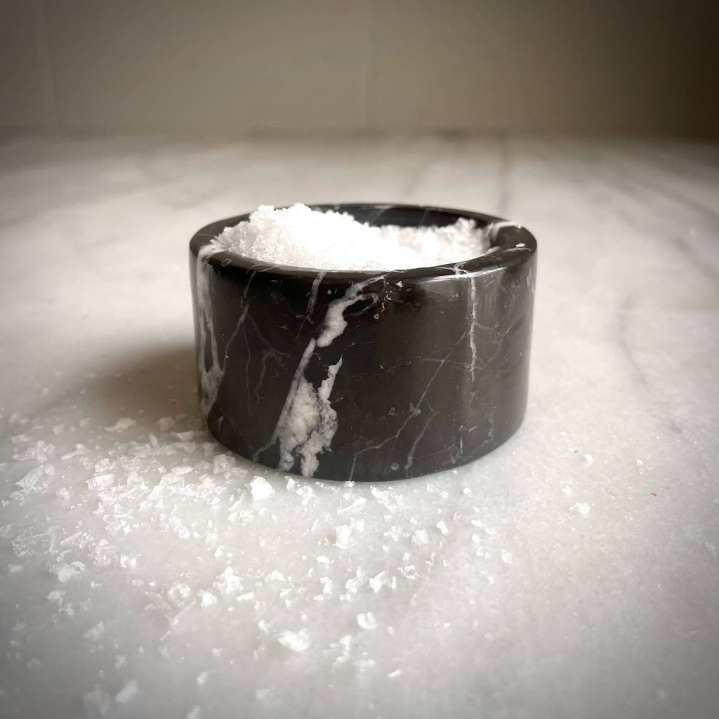 Como Pinch Bowl / Incense Holder/ Trinket Bowl: Deep Black