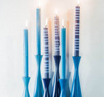 Powder Blue Eco Dinner Candles