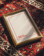 Art Print – Today is Blank Canvas | Minimalist Wall Art : A5 - 14.8cm x 21cm