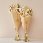 Dried Flowers Exclusive Field Bouquet - Peach - Wedding Bestseller: Large