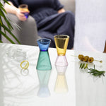 Duo Tone Cocktail Jigger: Teal Blue