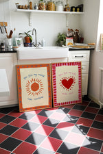 Art Print – You Fill My World With Sunshine | Wall Art: A4 - 21cm x 29.7cm