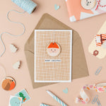 Santa Keepsake Christmas Card